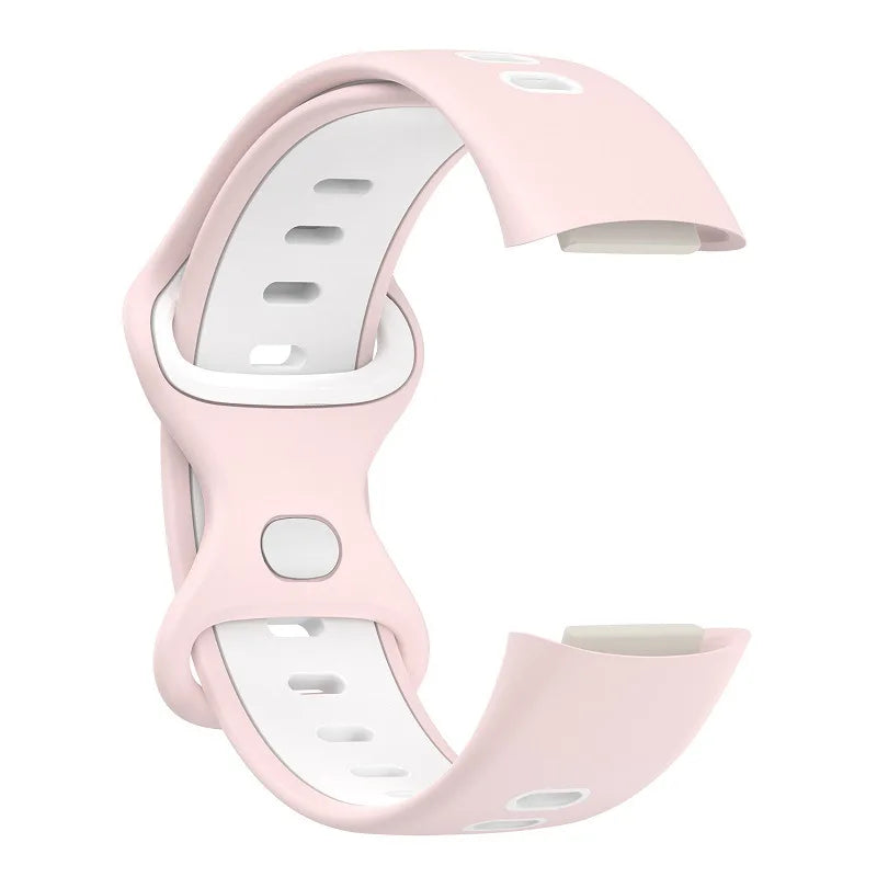 bandaura fitbit silicon sports pink