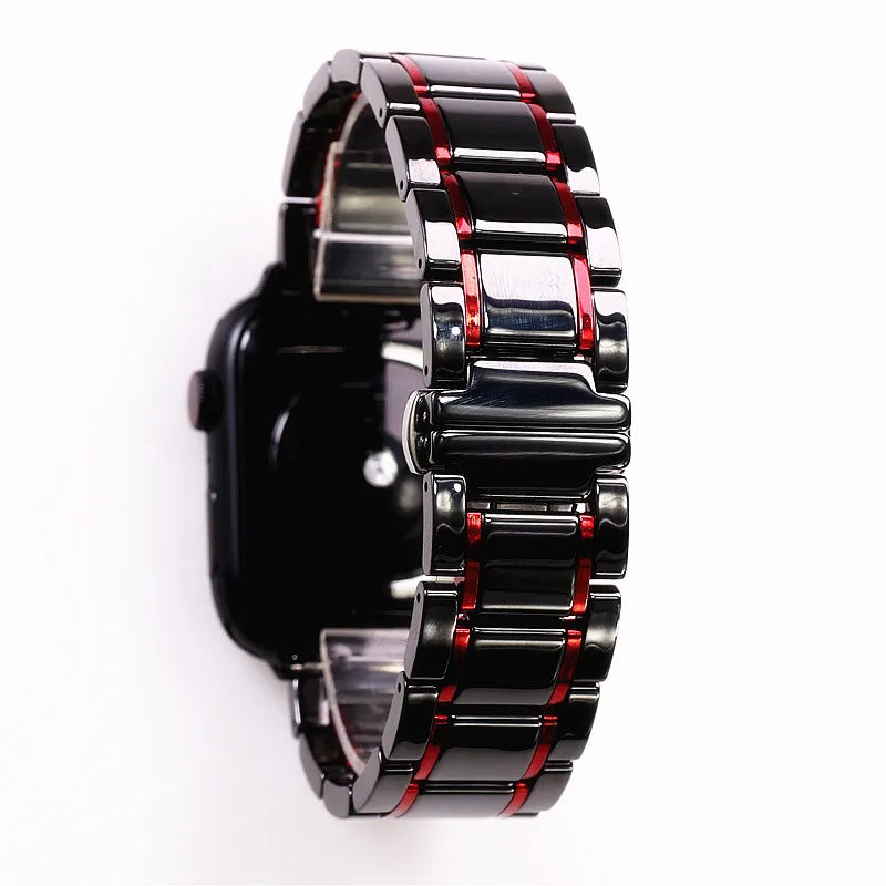 Bandaura Apple Ceramic black red