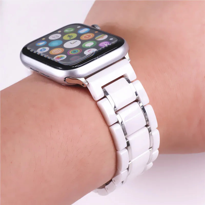 Bandaura Apple Ceramic white