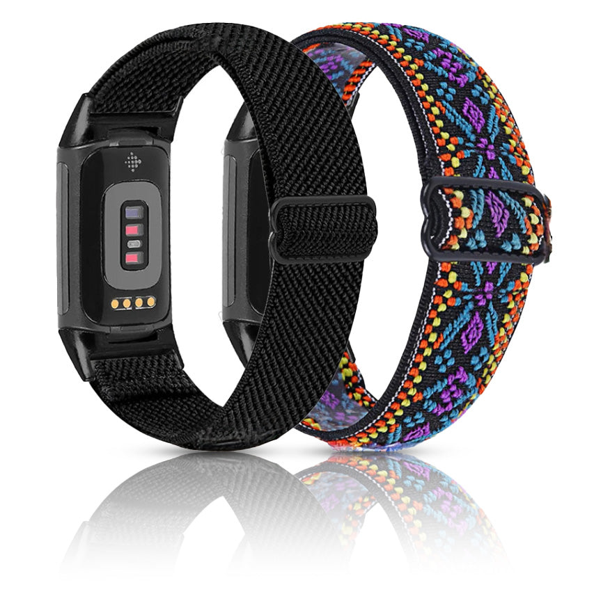 Bandaura fitbit nylon stretch