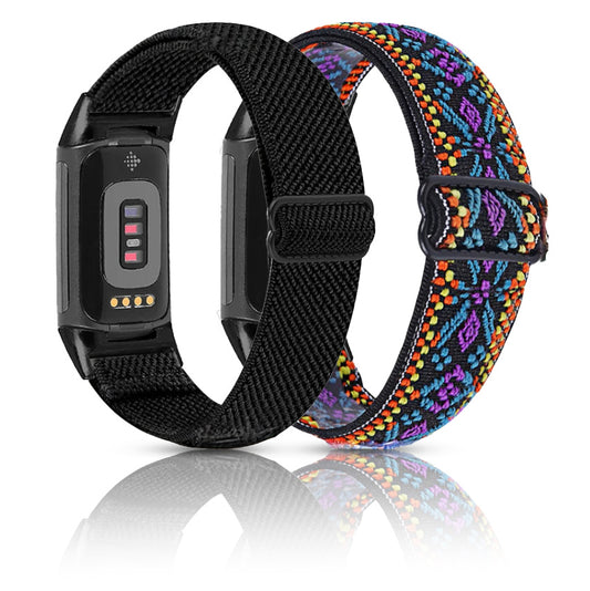 Bandaura fitbit nylon stretch