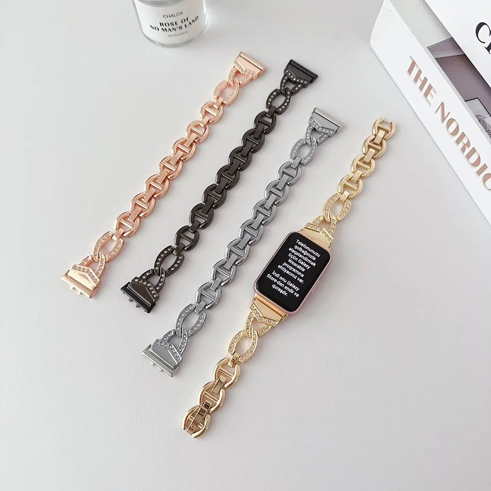 Bandaura samsung metal rhinestones samples