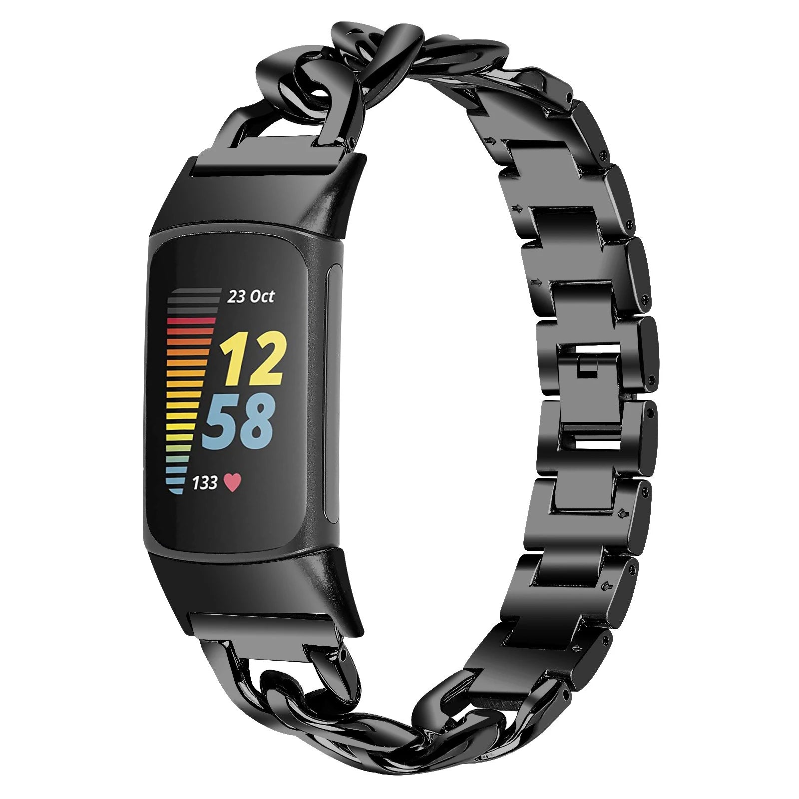 bandaura fitbit cowboy black