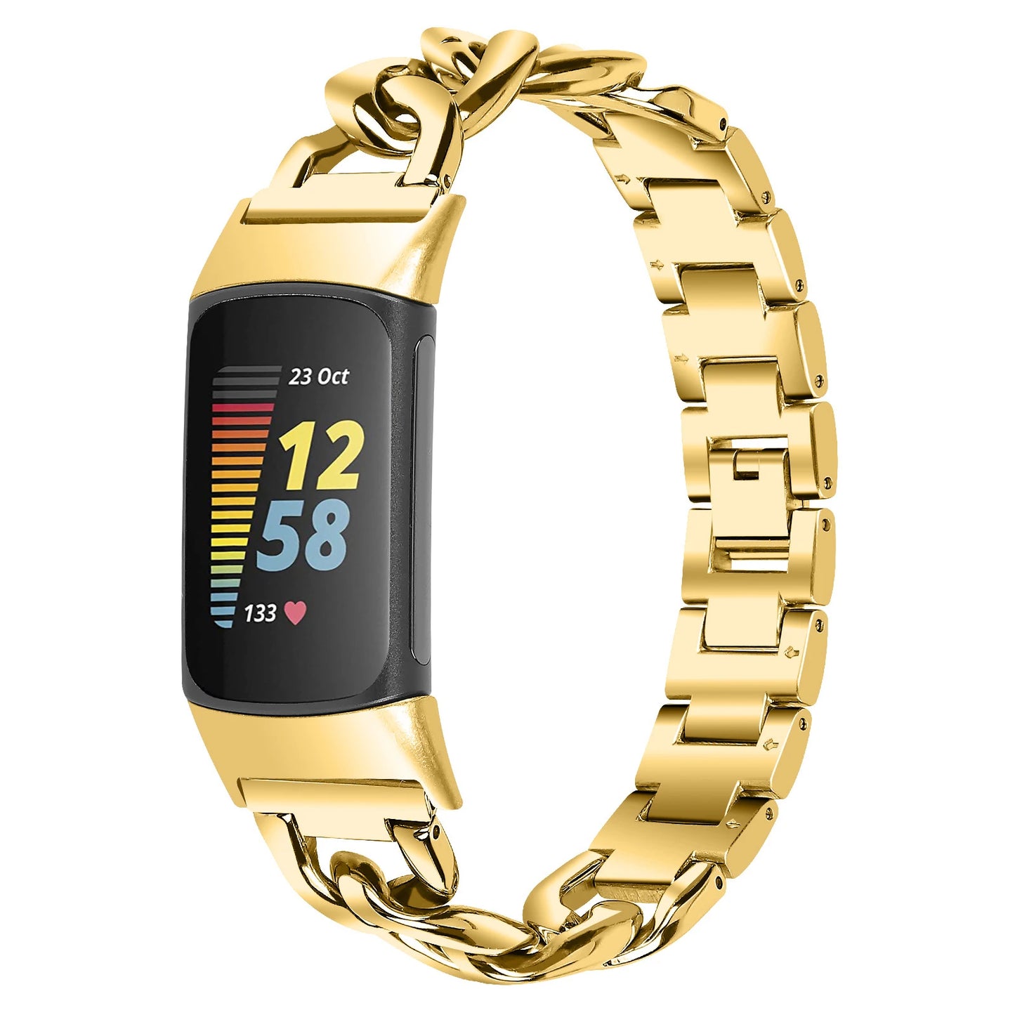 bandaura fitbit cowboy gold