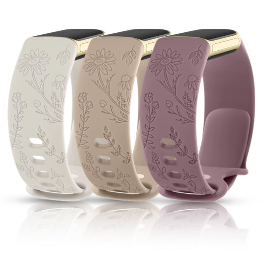 bandaura fitbit engraved x 3